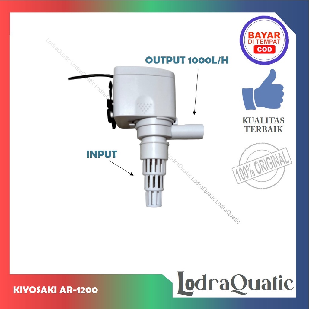 PROMO TERMURAH POMPA AIR AQUARIUM AQURA SP 1200 NAIK 1 M 1000 LITER FILTER AQUARIUM KECIL POMPA AIR HIDROPONIK AQUARIUM FILTER AQUARIUM MINI POMPA AQUARIUM KECIL POMPA AQUARIUM MINI POMPA AQUARIUM HEMAT ENERGY POMPA AQUARIUM LOW WATT FILTER AQUASCAPE