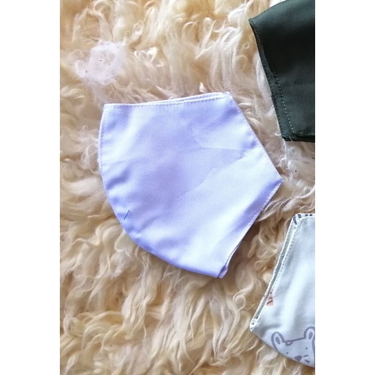 cover masker 2 ply /tempat masker medis anak (tanpa tali)