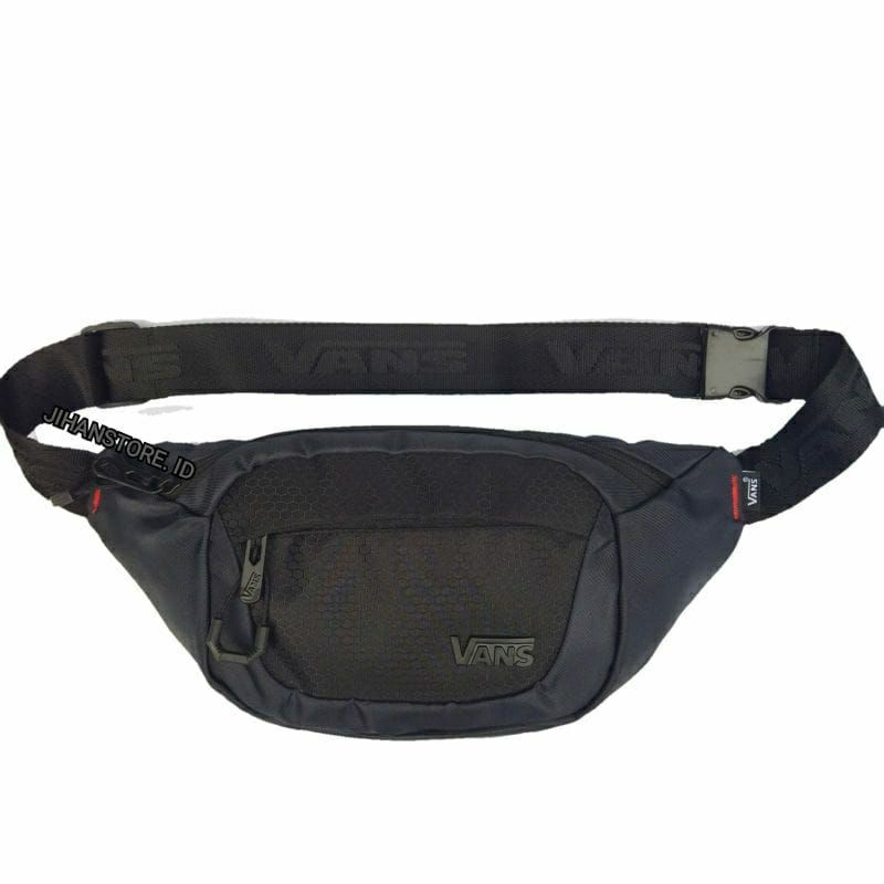 TAS VANSS WAISTBAG VANSS TAS SELEMPANG VANSS PREMIUM LOGO BESI