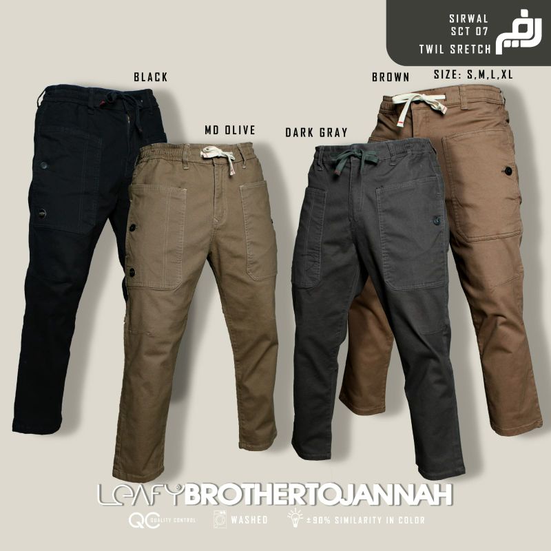 Celana Sirwal Dewasa Leafy Original Diatas Mata Kaki (La Isbal)