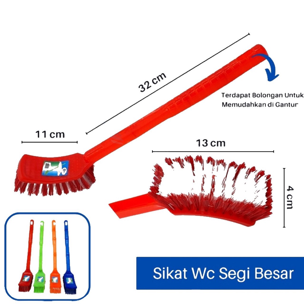 Sikat WC Gagang Panjang/ Sikat Bebek Pembersih Rumah Lantai/ SIkat Kloset WC