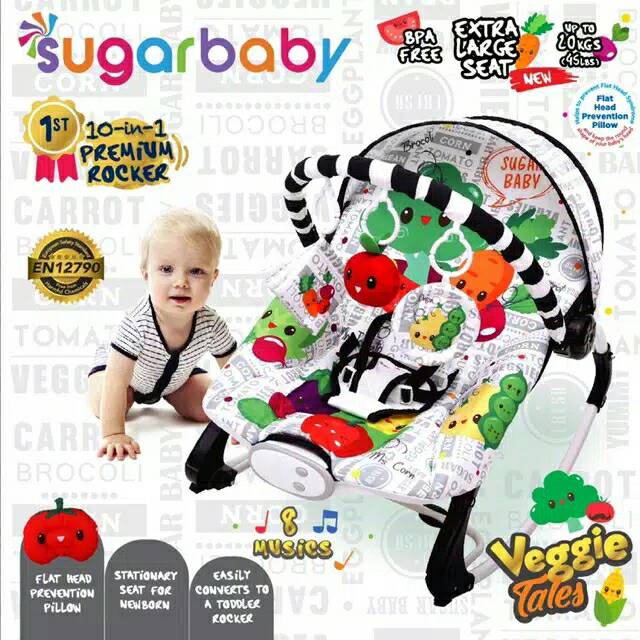 [Dita] READY BANDUNG Sugar Baby Premium Rocker 10 in 1 , Kursi Goyang , Bouncher Bayi , Bouncer/ Bouncer Bayi Kursi Goyang Manual Bayi Mastela Space Baby Bouncer Bayi Sugar Baby 10 In 1 Premium Rocker NEW MOTIF & MY Rocker Sugarbaby//Bounce-4