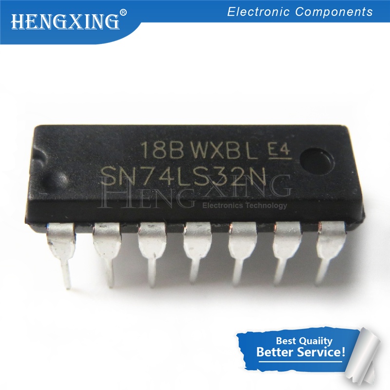 100pcs Komponen Elektronik HD74LS32P HD74LS32 SN74LS32N SN74LS32 DIP14