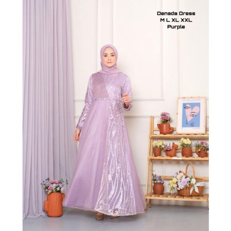 READY. DENADA DRESS//GROSIR_KEBAYA_TANAH_ABANG