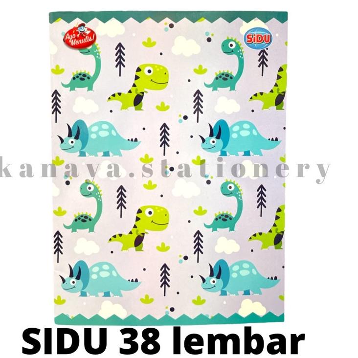 

Diskon Terupdate TERLARIS!! SIDU 38 / Buku tulis 38 lembar SIDU isi 10 , 1 pack / ukuran standard 1 pak / buku sekolah / 38lembar