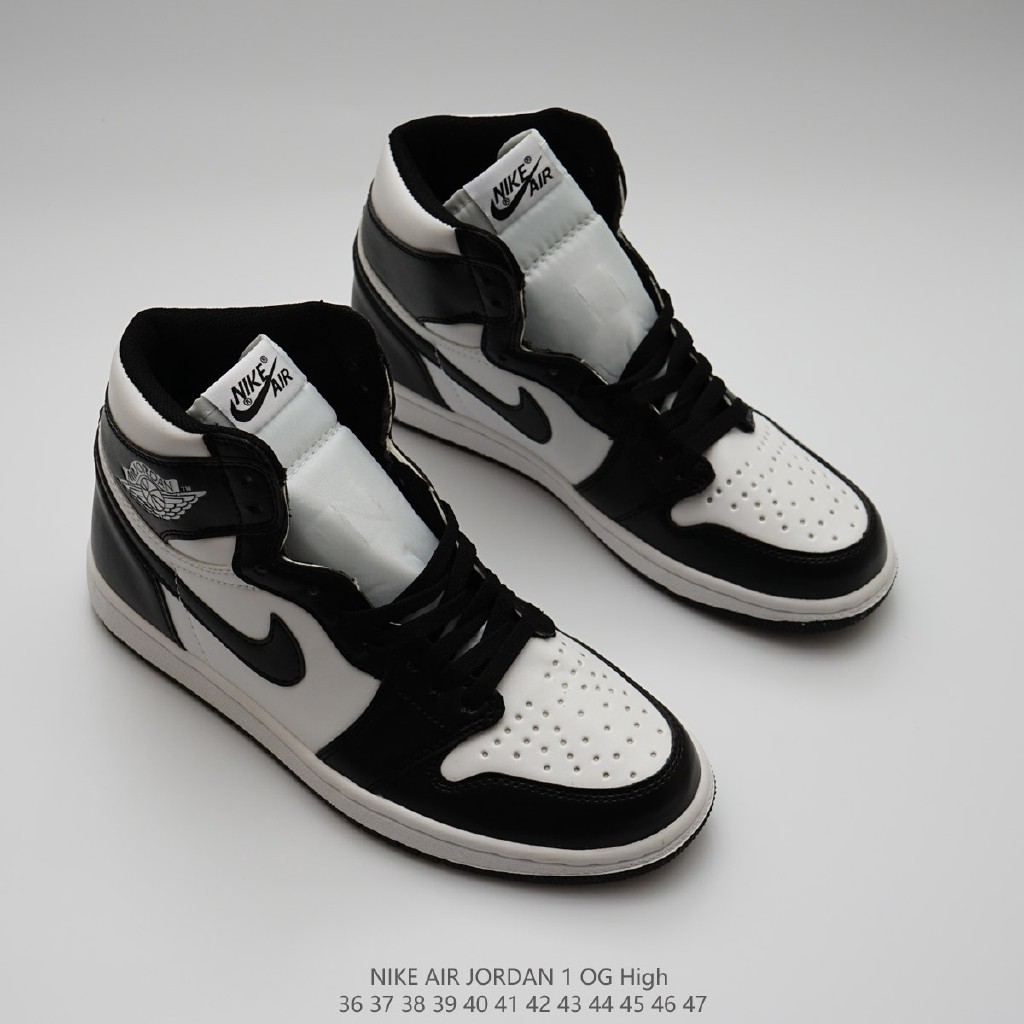 nike air jordan 1 white black