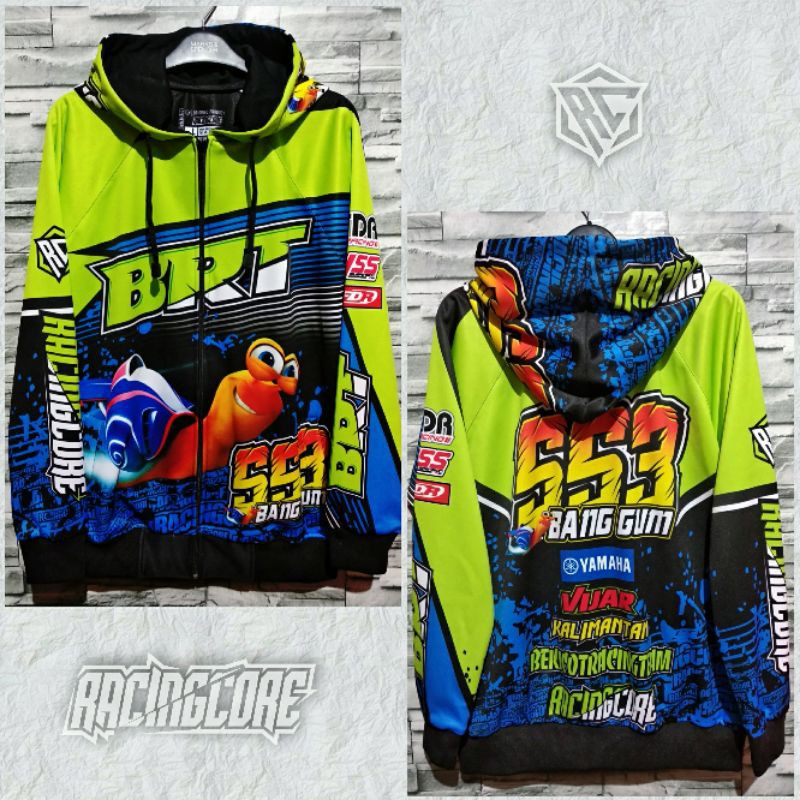 JAKET RACING CUSTOM NAMA OUTWEAR DORAEMON