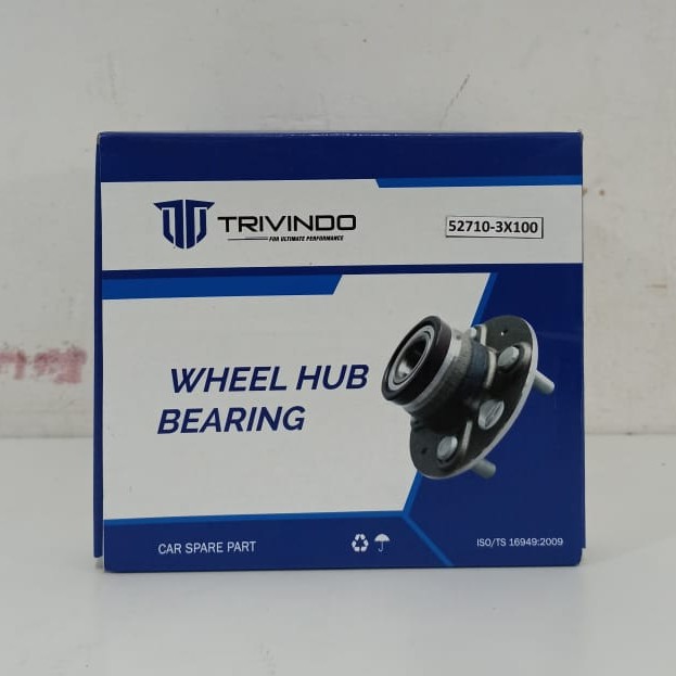 Wheel Hub nap roda belakang New Elantra ABS 52710-3X100 Trivindo