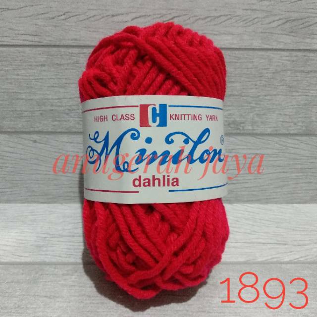  Benang  Karpet Benang Wol Besar  Minilon no 1893 Shopee 