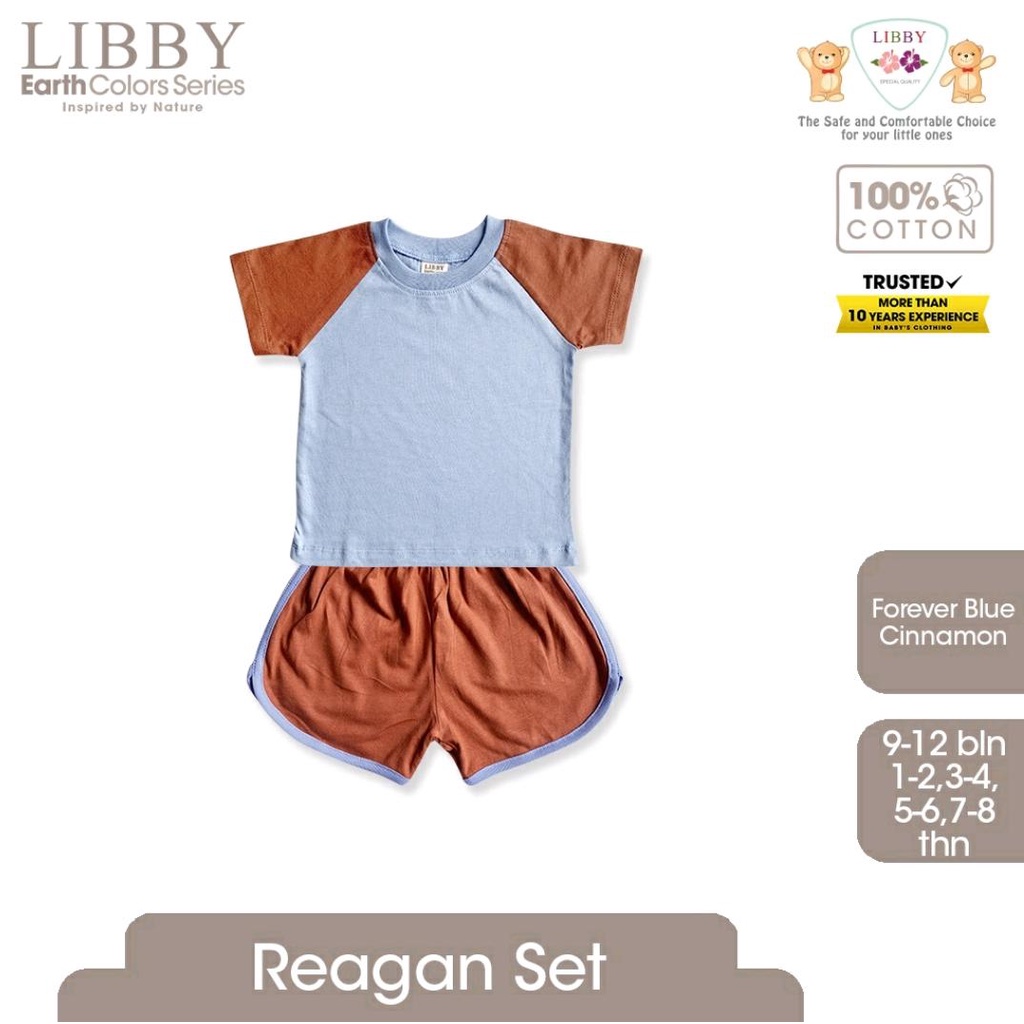 LIBBY EARTH SETELAN OBLONG REAGAN / SETELAN BAYI DAN ANAK