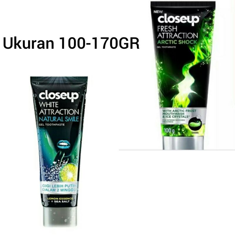 Closeup White Attraction Arctic Shock/Natural Smile 100-170GR