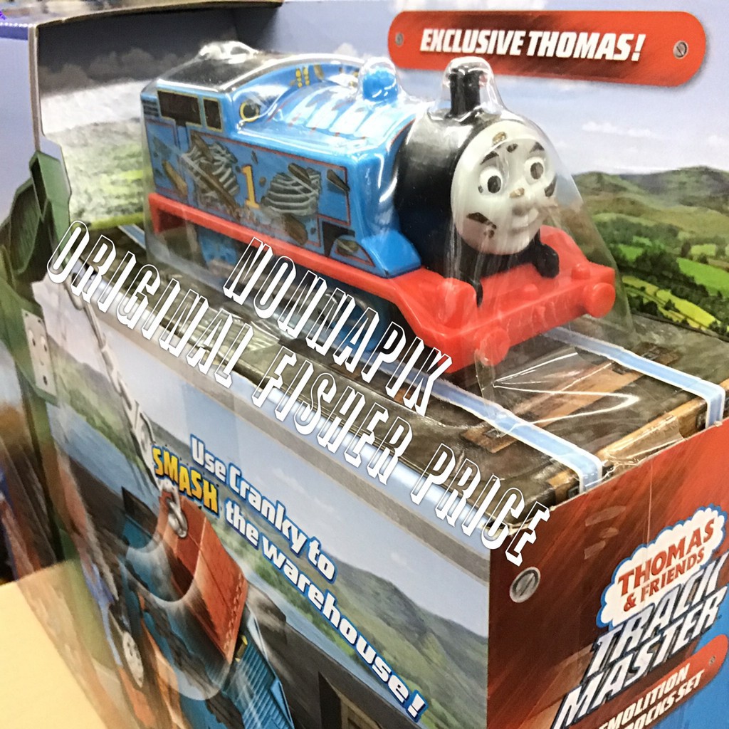trackmaster cranky at the docks
