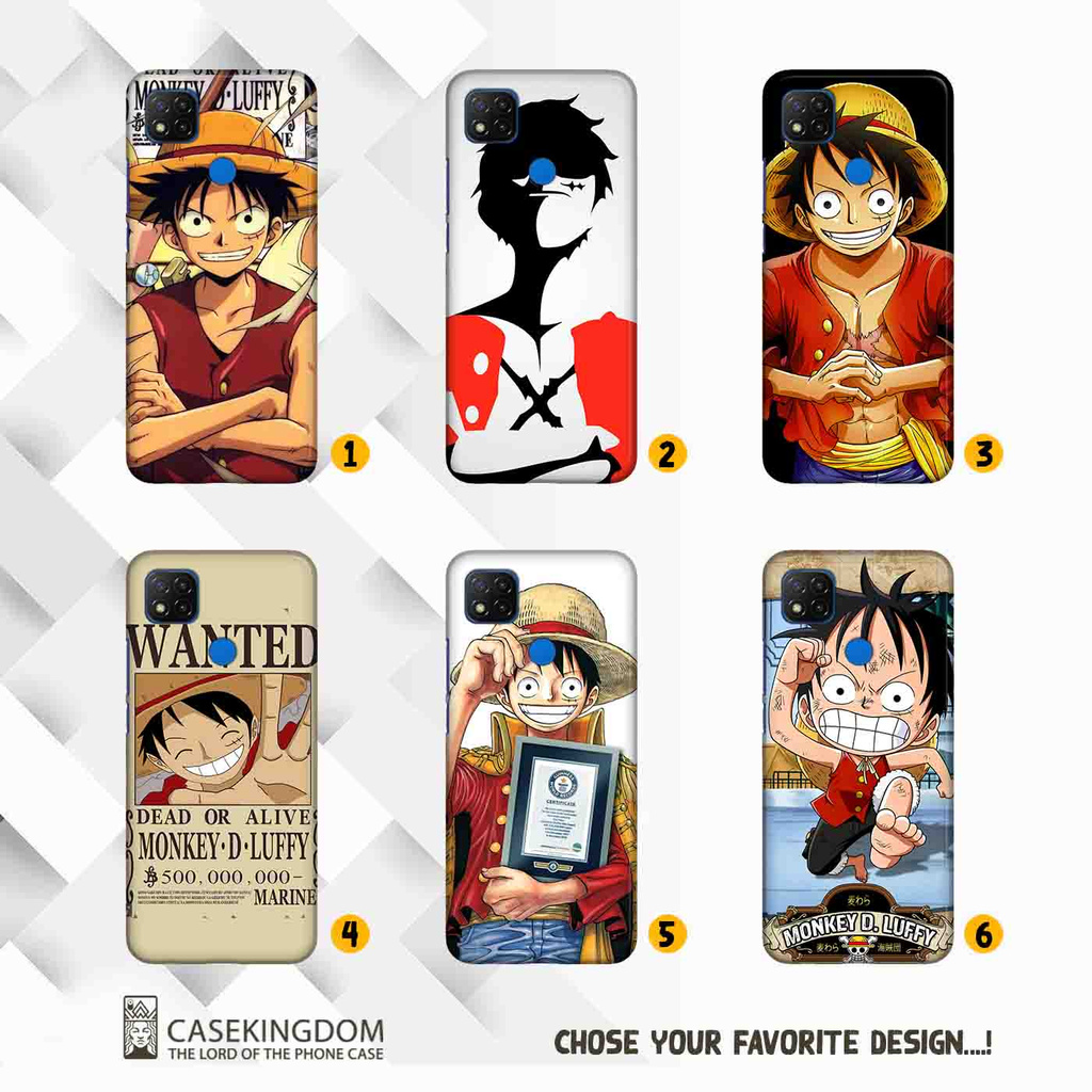 Premium Custom Case Xiaomi Redmi 9C Monkey D Luffy One Piece Casing Hardcase