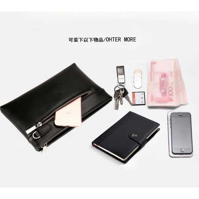 TERLARIS!!! Tas Tangan Fashion Pria Wanita / Tas Genggam Rhodey Dompet Kulit Clutch Bag Pria