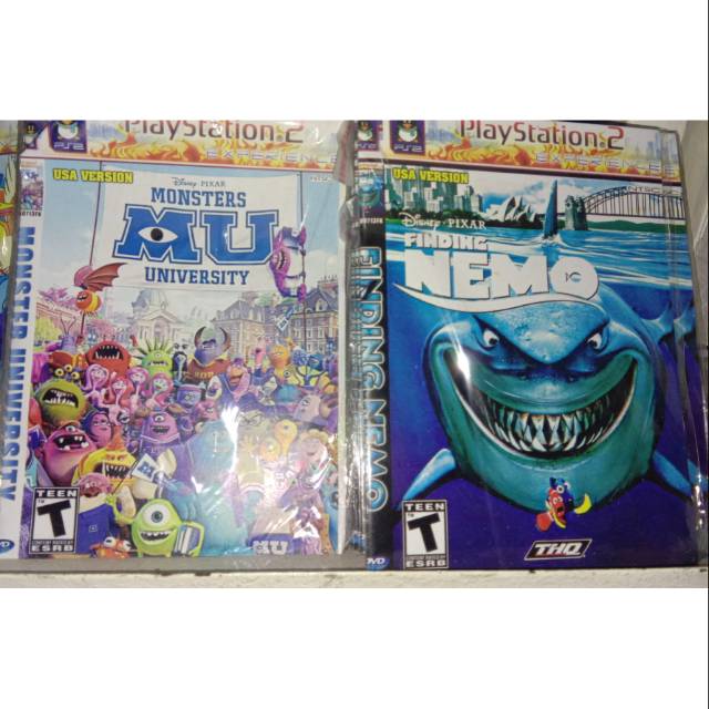 KASET PS2 MU/NEMO/MR BEAN/DESPICABLE ME KUALITAS TERJAMIN