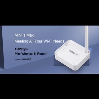 Totolink N100RE Mini Wireless n Router 150Mbps 2 Lan Port - N100Re