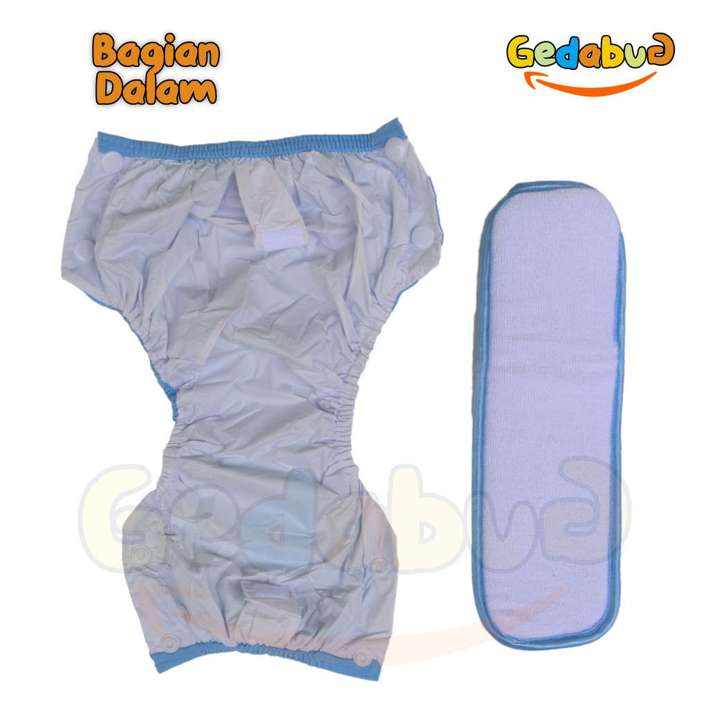 Popok Instant Bayi Lovely | Celana Popok Berkancing