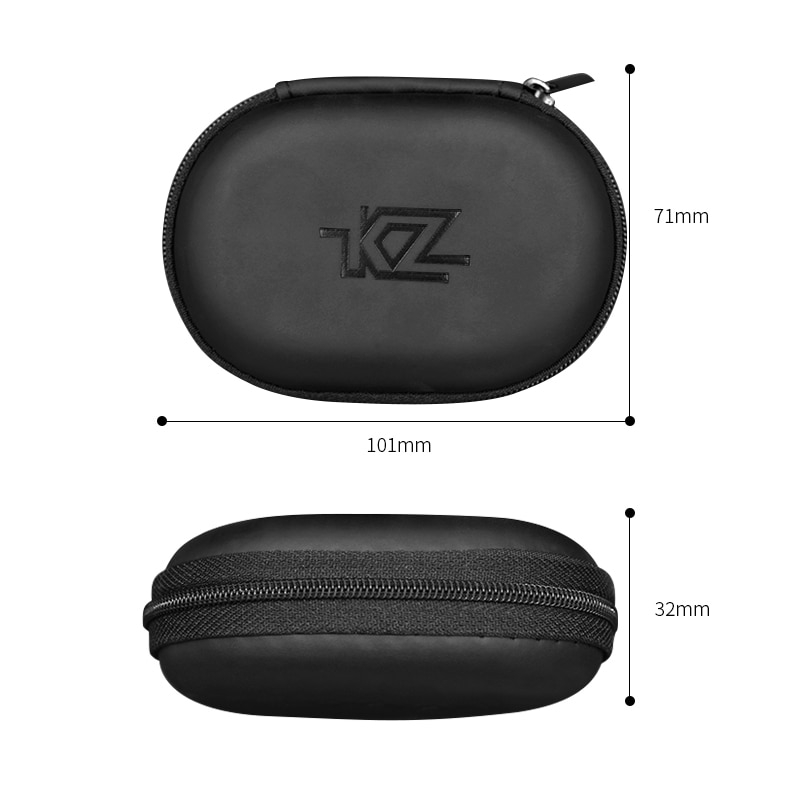 Kz Kotak Hard Case Penyimpanan Earphone Portable