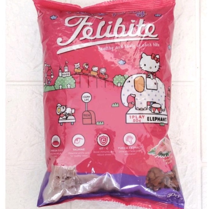 FELIBITE MAKAN KUCING FRESH PACK 500 GRAM