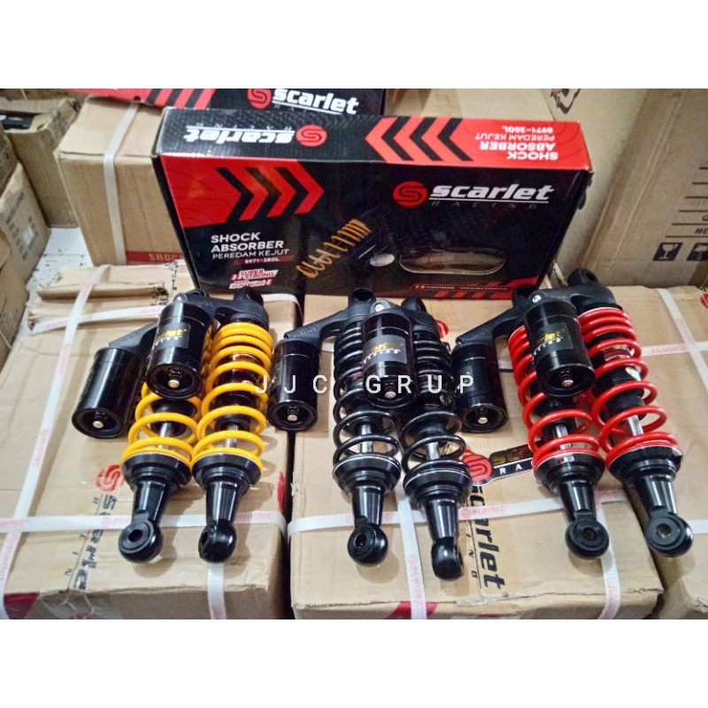 Shock Breaker 280mm Scarlet 8971 Nitrogen tabungg black
