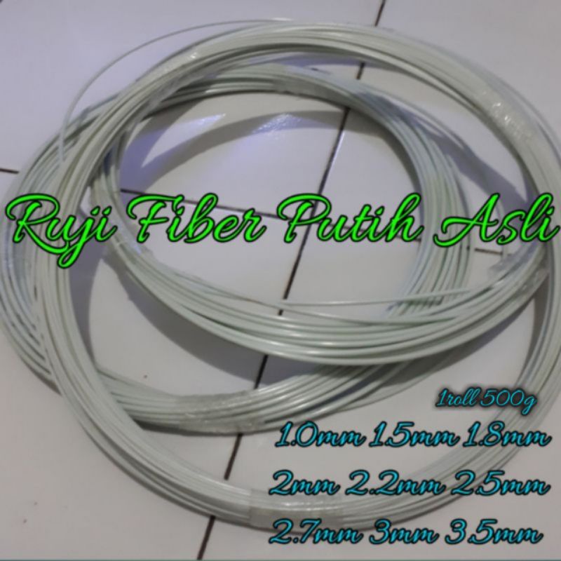 Ruji Fiber Putih Murah Ukuran Komplit