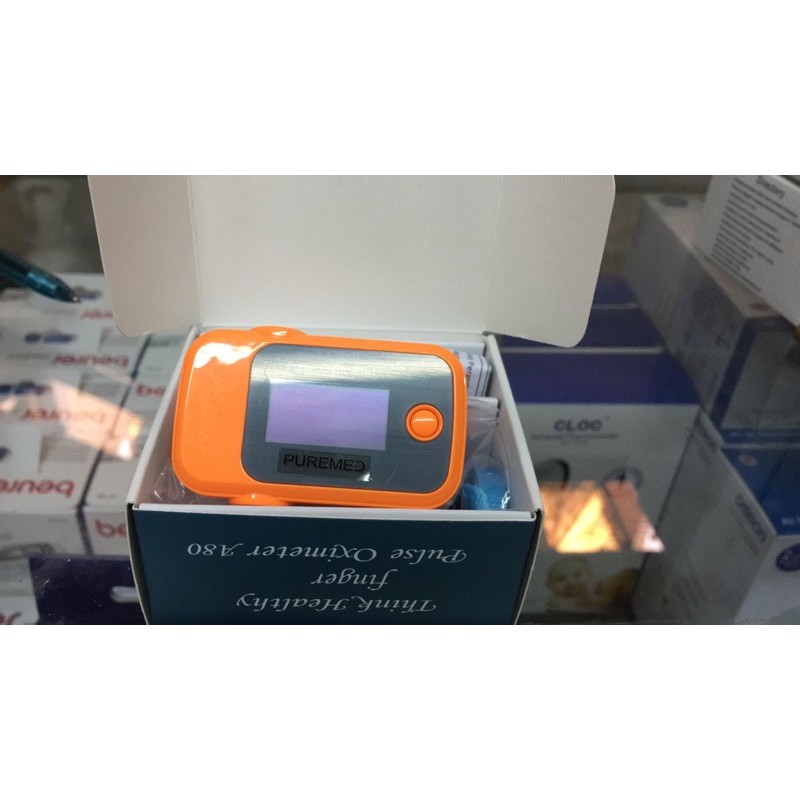 Oximeter Puremed Pi/ Oximeter Fingertip / Saturasi Oksigen /Pulse Oxymetri/Oximeter arnez