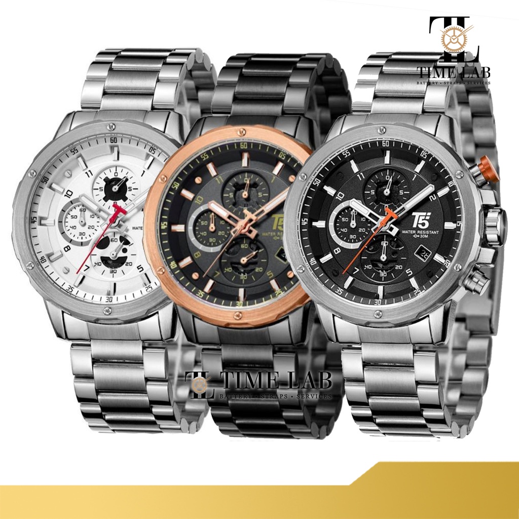 JAM TANGAN T5 ORIGINAL BERGARANSI H3588G / H 3588G / H 3588 G PRIA