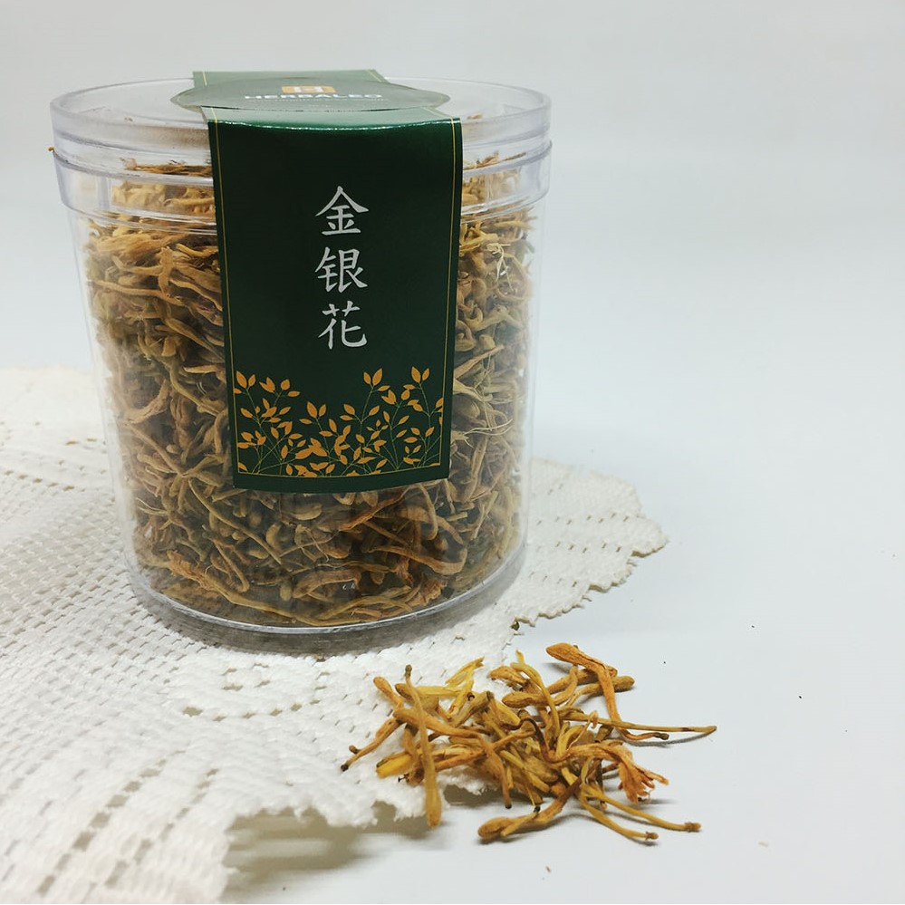 

Herbaleo Honeysuckle / Yin Hua / Kim Yun Fa 40g Membantu Membuang Racun Dalam Tubuh