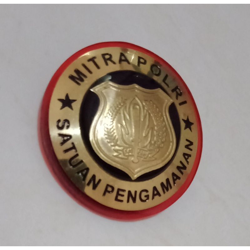 pin MITRA POLRI,KEWENANGAN,GADA PRATAMA  akrilik