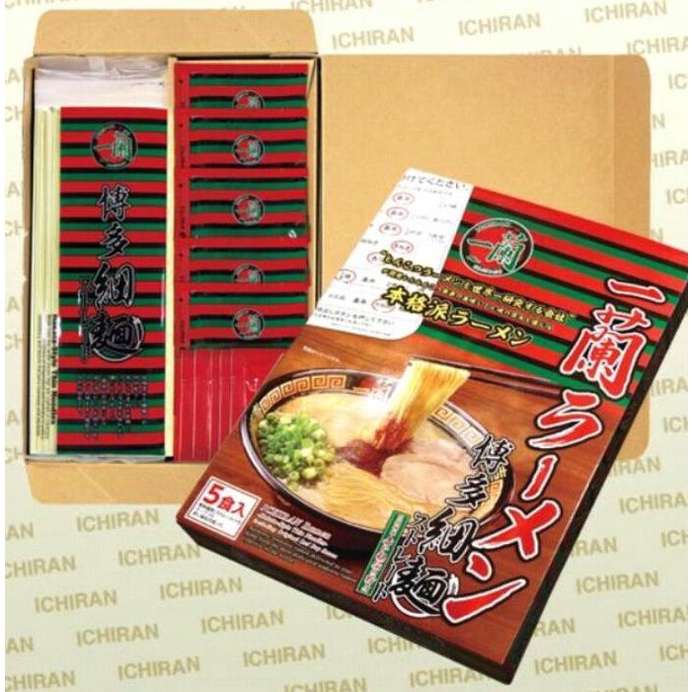 

ICHIRAN TONKATSU RAMEN / ICHIRAN RAMEN