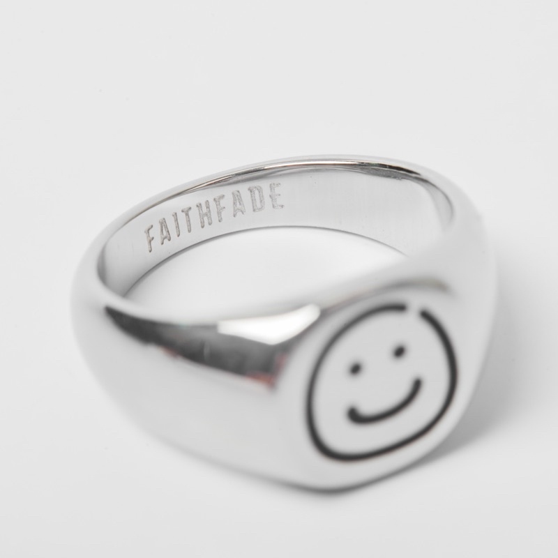 FF SIGNET RING (SMILEY - SADDEY)