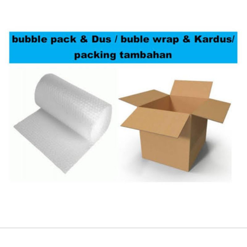 

Extra kardus paking tambahan