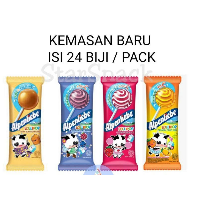 

Alpenliebe lollipop renceng