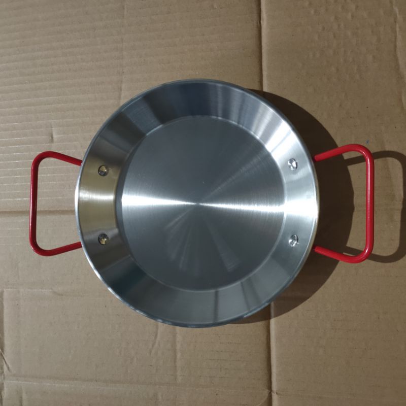 Paella /Seafood Pan Silver 20cm