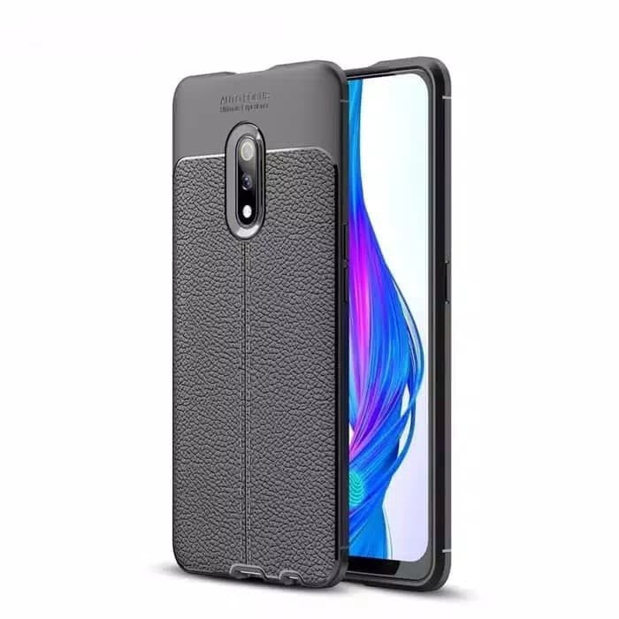 TPU Case Autofocus Leather Oppo K3 - Hitam
