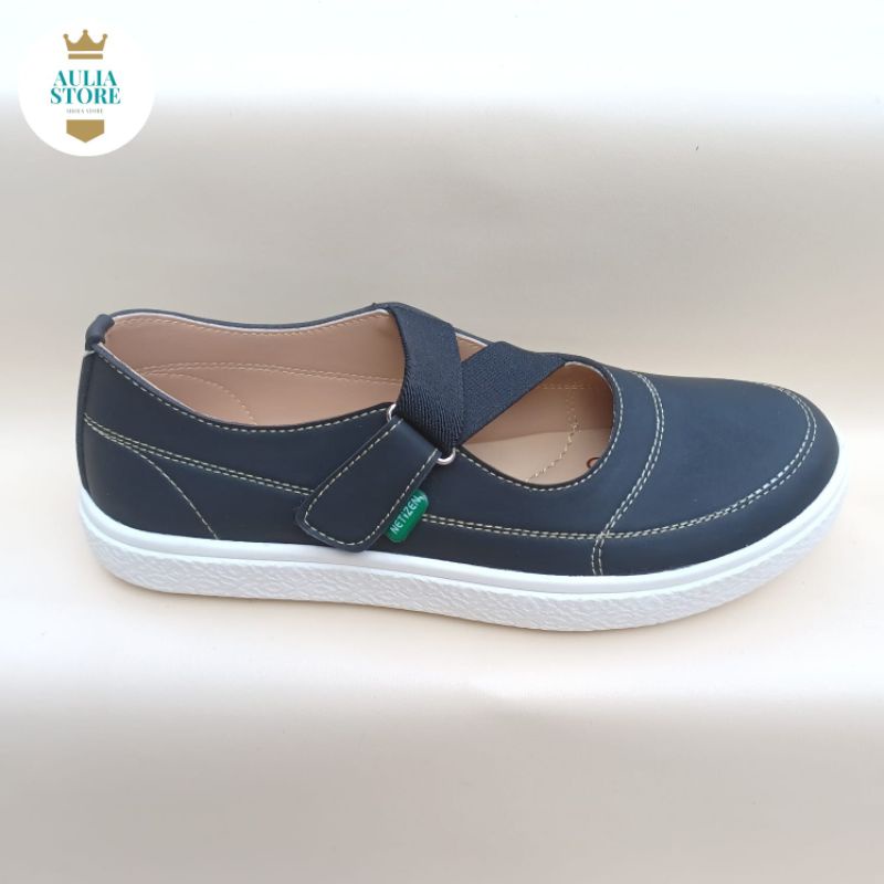 sepatu  kickers wanita slip on big size 41_45 new aulia 31