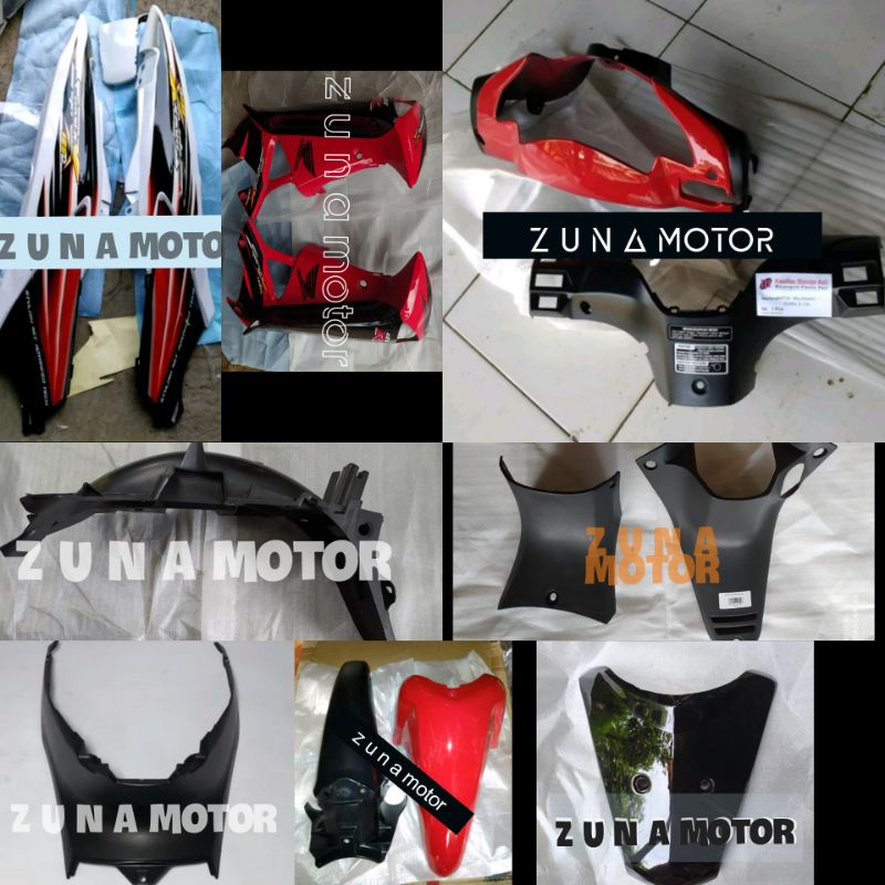 Full bodi supra x 125 D 2005 2006  merah putih