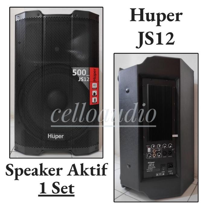 ORIGINAL - SPEAKER AKTIF 15" HUPER JS12 ACTIVE SPEAKER 15 INCH JS 12 1 DG63213ES