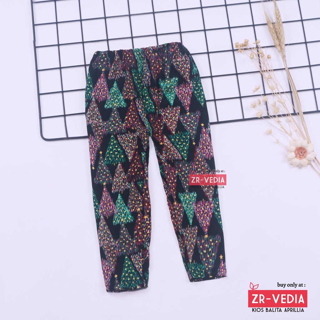 Legging Natal Anak uk 1-2 Tahun PREMIUM / Celana Panjang Anak Perempuan IMPORT SPESIAL CHRISTMAS