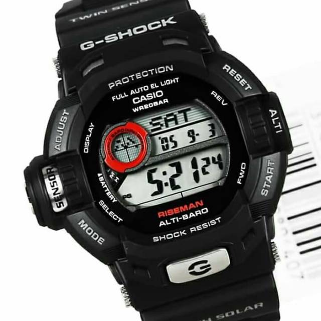 TALI JAM STRAP G-SHOCK G9200 G-9200 G 9200 RISEMAN TOUGH SOLAR