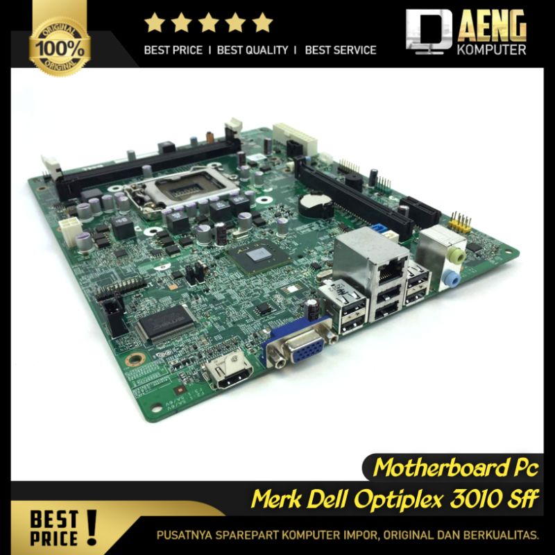 Motherboard Mainboard Mobo PC Dell Optiplex 3010 SFF Original Murah