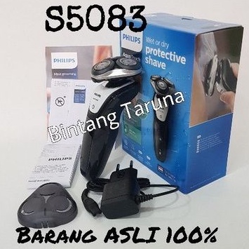 Philips Aquatouch Wet &amp; Dry Shaver S5083 Shaver Philips S5083 Alat Cukur Kumis Philips S5083 ORI