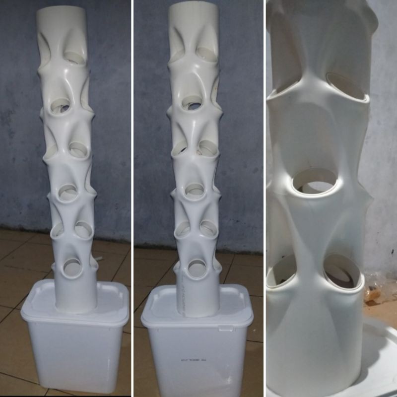 Paket Pot Tower Vertikal Garden Hidroponik
