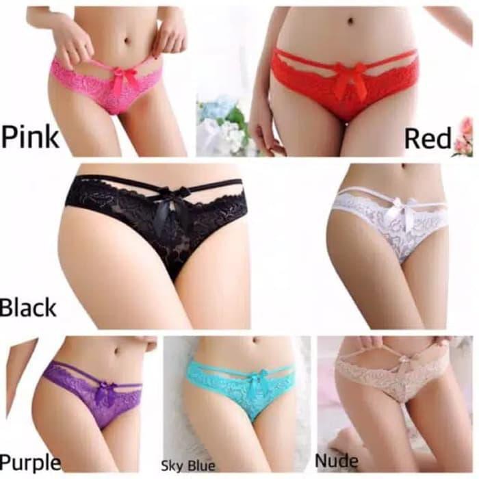 Celana Dalam Wanita Underwear Bikini Gstring Thong Bh Panty Cd