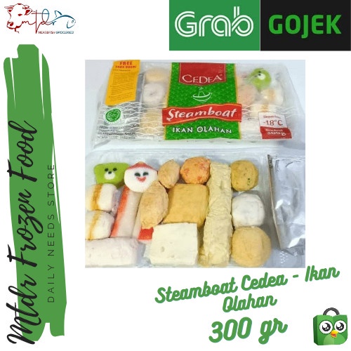 

⭐ COD ⭐ Steamboat Cedea - Ikan Olahan 300 gr