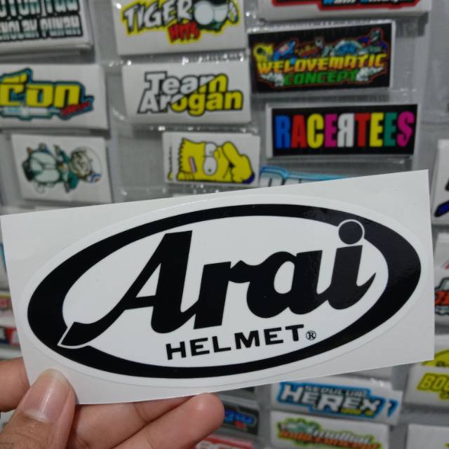 Sticker printing Arai Helmet