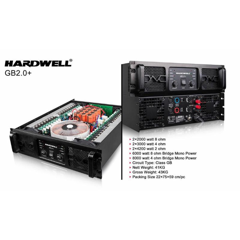 Power Hardwell GB 2.0+ Original Power Hardwell GB2.0+ Original GB 2.0+ High Quality Power 3000 WATT