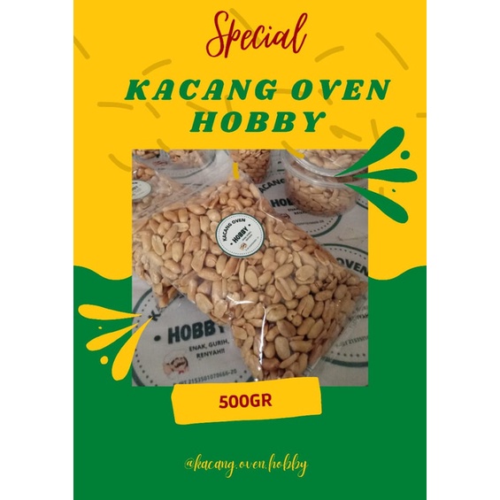 

Kacang Oven HOBBY 500gr
