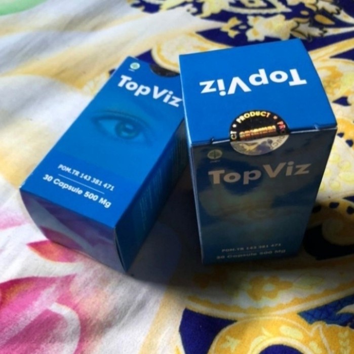 Top Viz Asli 100% Original - Topvis Obat Mata Minus & Katarak Ampuh