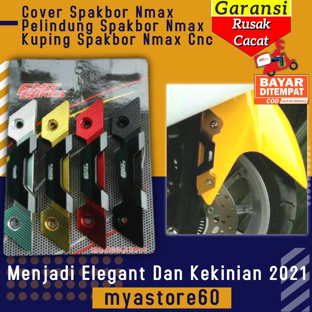 Cover Spakbor Nmax Pelindung Spakbor Nmax Kuping Spakbor Yamaha Nmax Cnc